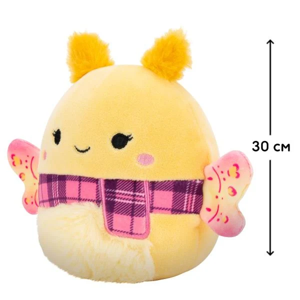 М'яка іграшка Squishmallows Метелик Мірі 30 см Плюш Різнобарвний