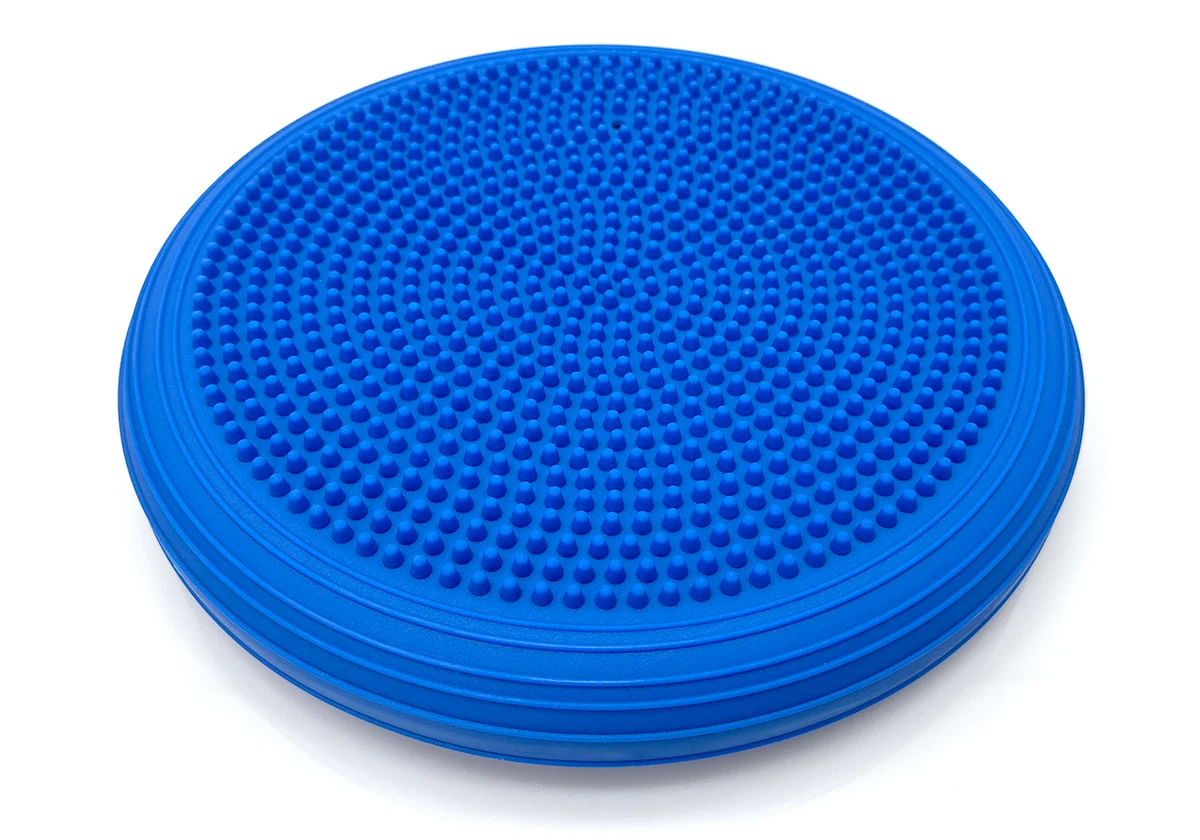 Балансувальна подушка EasyFit Cushion-2 масажна 32х5 см PVC синя