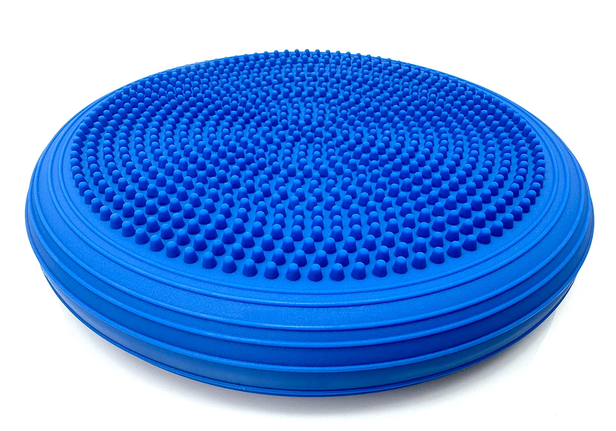 Балансувальна подушка EasyFit Cushion-2 масажна 32х5 см PVC синя