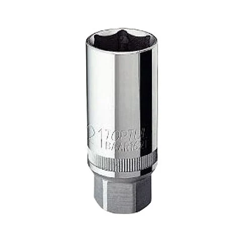 Торцева головка TOPTUL BAAR1621 21 мм 1/2" Сталь 67 мм Шестигранна