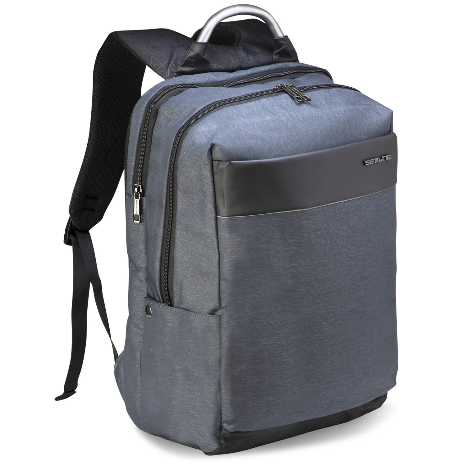 Рюкзак городской Semi Line USB 30 Grey 30 л 600D Polyester DWR графітовий