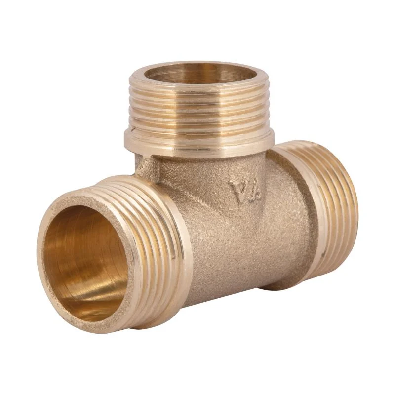 Трійник 3/4" НР латунний Thermo Alliance SD41220 для водопроводу