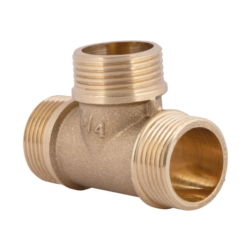 Трійник 3/4" НР латунний Thermo Alliance SD41220 для водопроводу