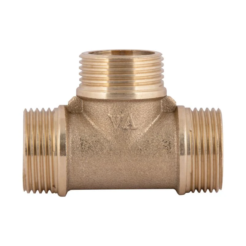 Трійник 3/4" НР латунний Thermo Alliance SD41220 для водопроводу