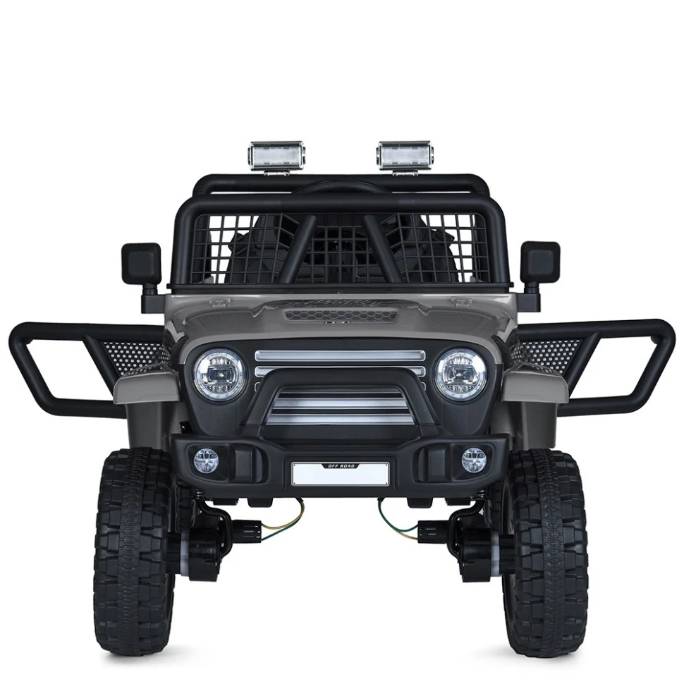 Детский электромобиль Джип M 5991EBLR-11 24V 116x74x67 см пластик черный