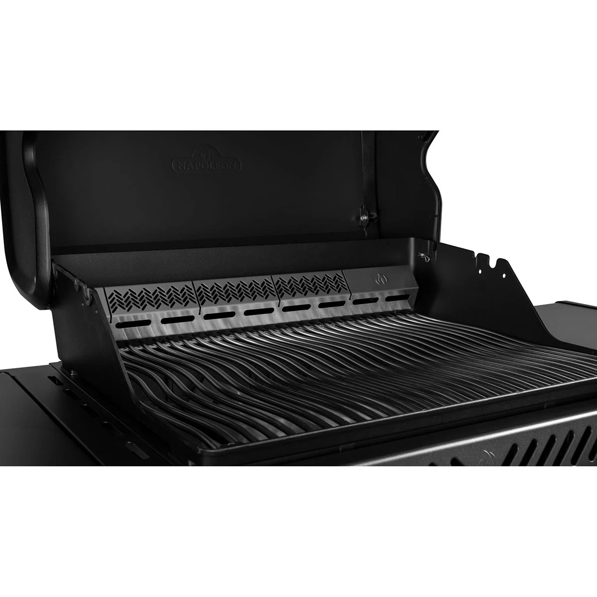 Газовий гриль Napoleon Phantom Rogue PRO-S 425 з бічним пальником Sizzle Zone 140х64х123 см чорний