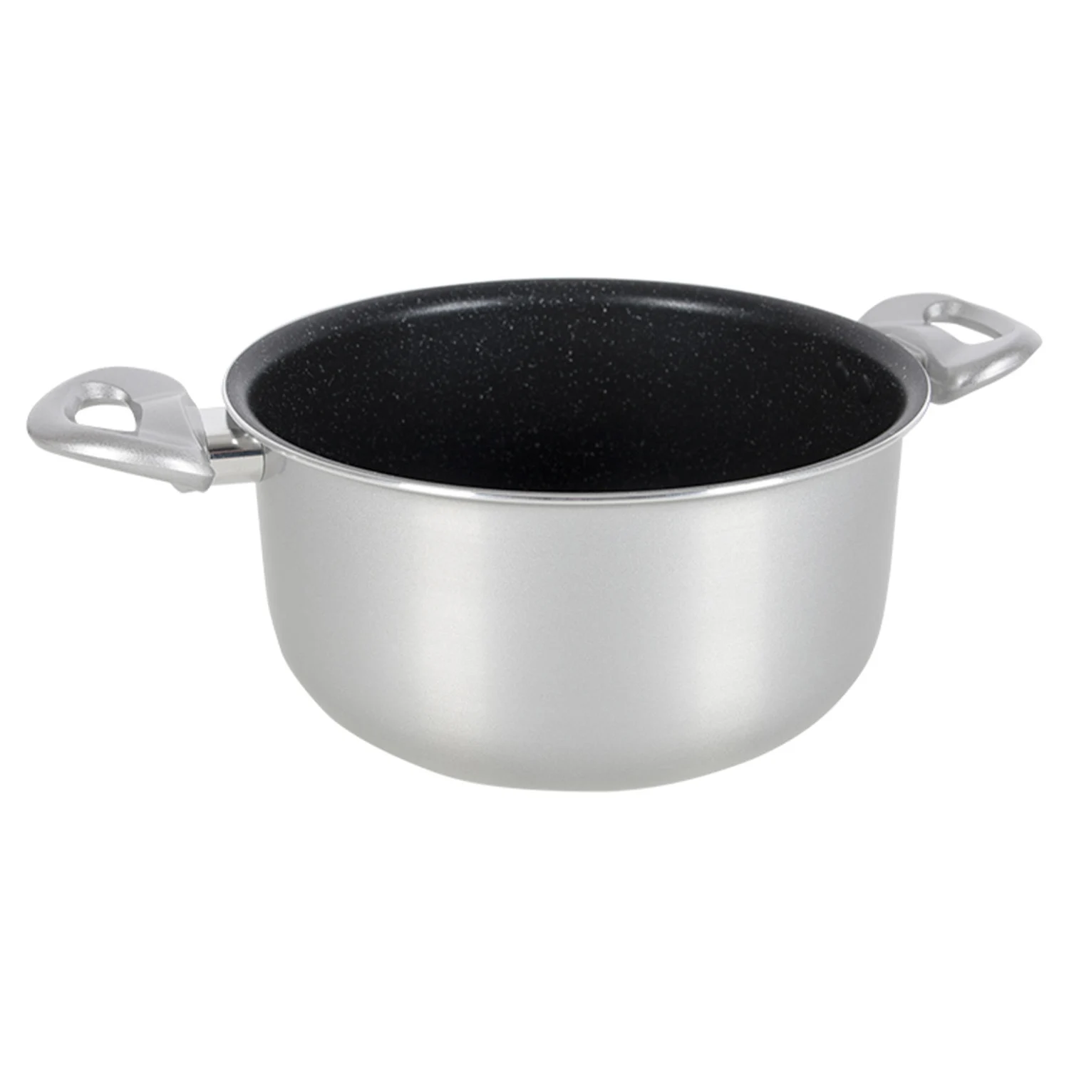 Набір посуду 9 предметів Gimex Cookware Set induction алюміній 24 см сріблястий