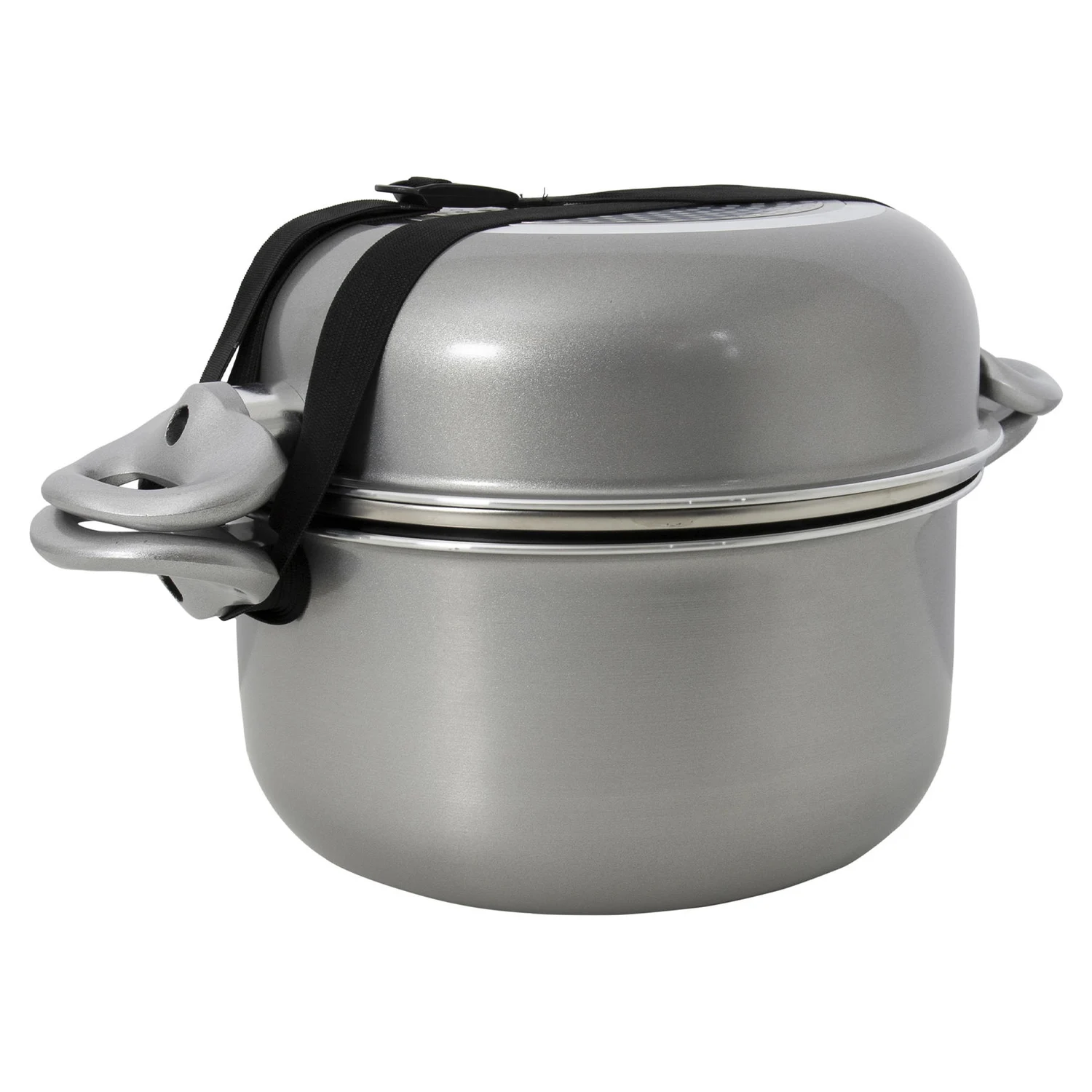 Набір посуду 9 предметів Gimex Cookware Set induction алюміній 24 см сріблястий