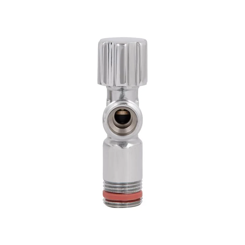 Кран кутовий Forte 1/2"ЗЗ хромований для підключення сантехніки TAF341W1515