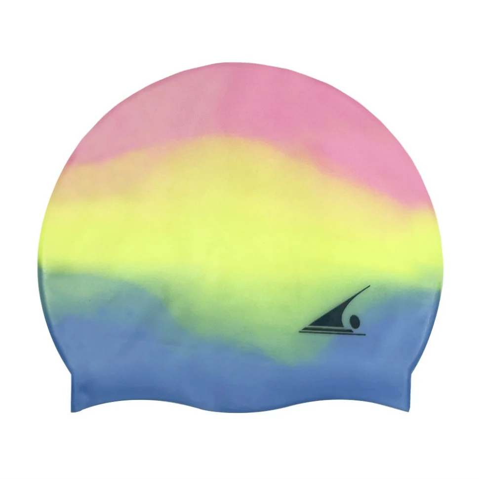 Шапочка для плавання Multicolour NE-LG-34M силікон One size різнокольорова