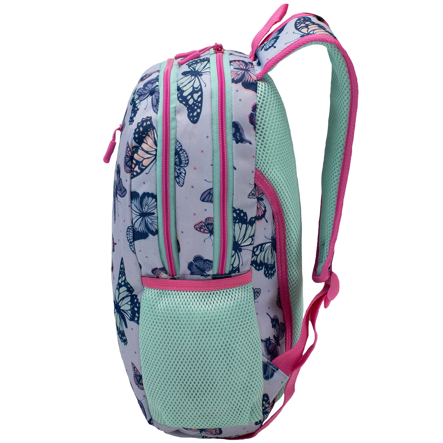 Рюкзак для дівчаток Semi Line J4924-1 12 л 600D Polyester Lilac Butterfly Print 40х27х11 см