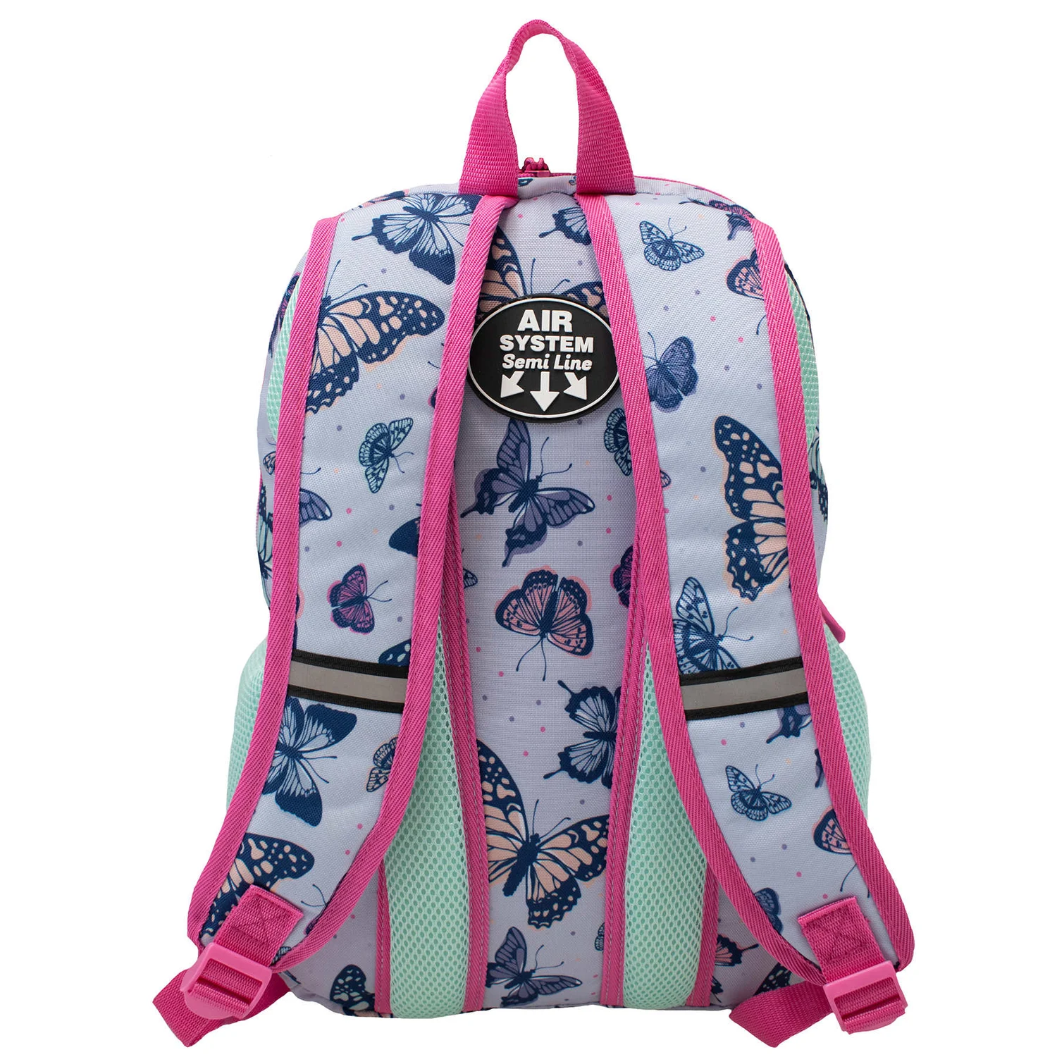 Рюкзак для дівчаток Semi Line J4924-1 12 л 600D Polyester Lilac Butterfly Print 40х27х11 см