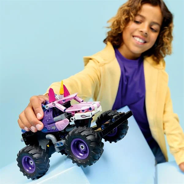 Конструктор LEGO Technic Monster Jam Sparkle Smash 243 деталі пластик різнобарвний