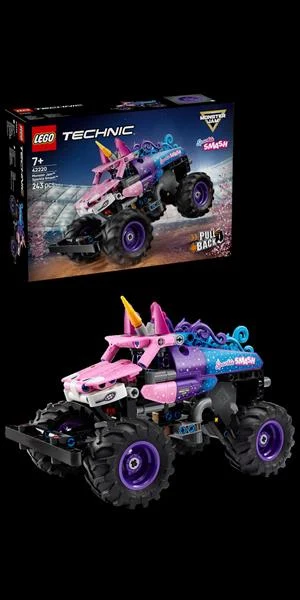 Конструктор LEGO Technic Monster Jam Sparkle Smash 243 деталі пластик різнобарвний