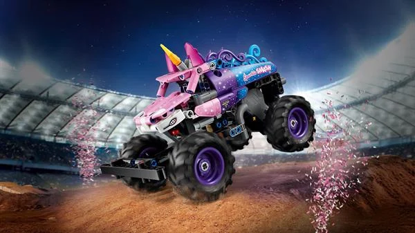 Конструктор LEGO Technic Monster Jam Sparkle Smash 243 деталі пластик різнобарвний