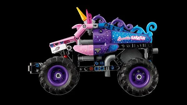 Конструктор LEGO Technic Monster Jam Sparkle Smash 243 деталі пластик різнобарвний