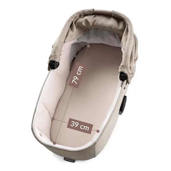 Люлька Peg-Perego Culla Belvedere 89х45х65 см еко-шкіра рожеве золото