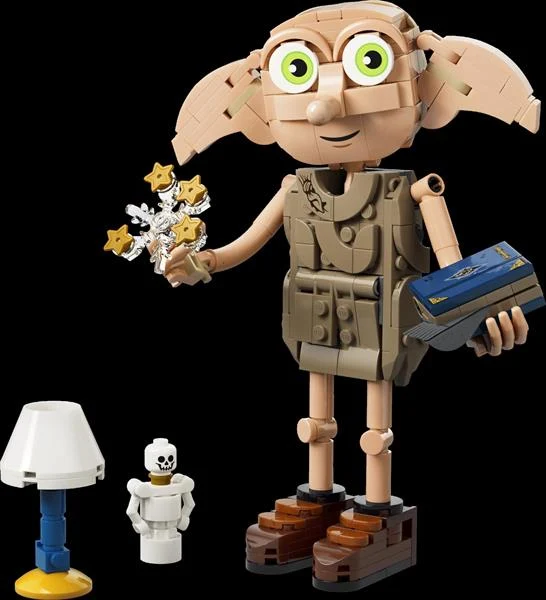 Конструктор LEGO Harry Potter Добі, вільний ельф 8 років 379 деталей пластик