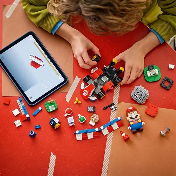 Конструктор LEGO Super Mario 72043 Mario Kart 278 деталей Пластик Різнобарвний