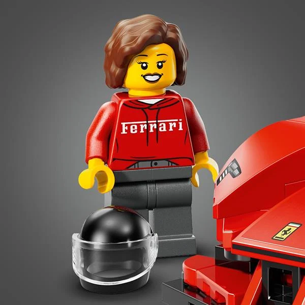 Конструктор LEGO Speed Champions Спортивний автомобіль Ferrari SF90 XX Stradale 339 деталей Пластик Чорно-червоний