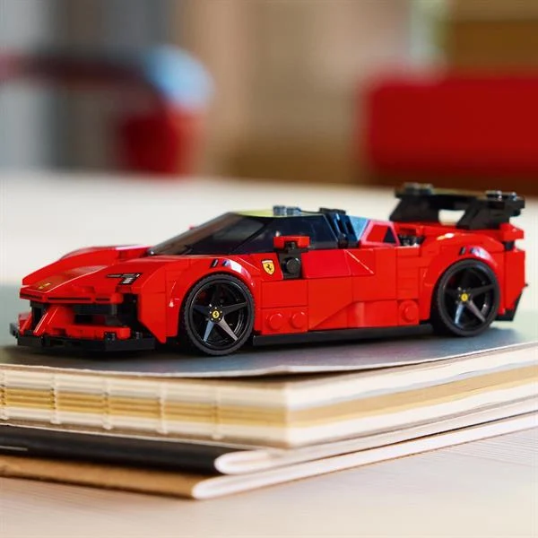 Конструктор LEGO Speed Champions Спортивний автомобіль Ferrari SF90 XX Stradale 339 деталей Пластик Чорно-червоний
