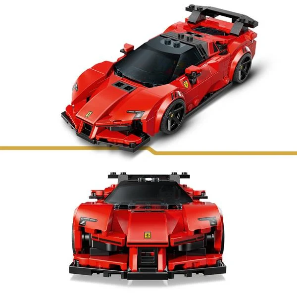 Конструктор LEGO Speed Champions Спортивний автомобіль Ferrari SF90 XX Stradale 339 деталей Пластик Чорно-червоний