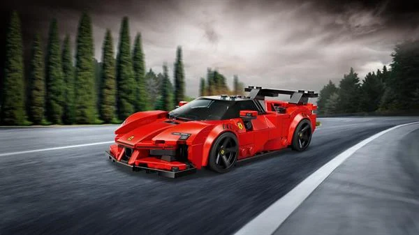 Конструктор LEGO Speed Champions Спортивний автомобіль Ferrari SF90 XX Stradale 339 деталей Пластик Чорно-червоний