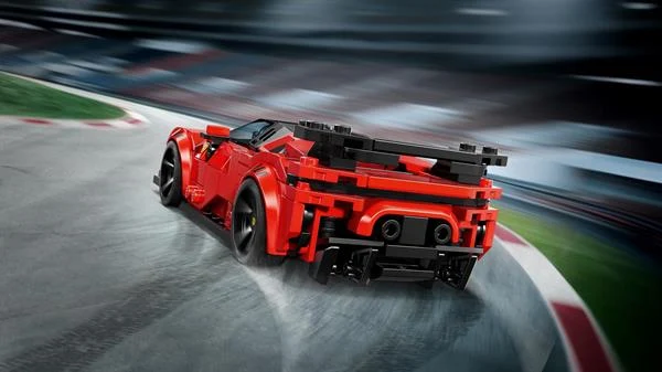 Конструктор LEGO Speed Champions Спортивний автомобіль Ferrari SF90 XX Stradale 339 деталей Пластик Чорно-червоний