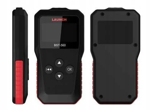 Тестер акумуляторів Launch BST-560 12 В LCD 185х129х74 мм пластик чорний