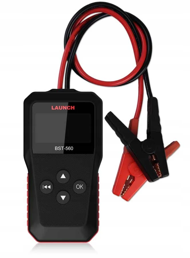 Тестер акумуляторів Launch BST-560 12 В LCD 185х129х74 мм пластик чорний