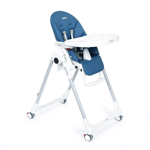 Стільчик для годування Peg-Perego Prima Pappa Follow Me 75,5х55,5х104,5 см блакитний