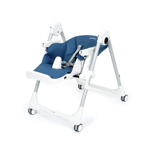 Стільчик для годування Peg-Perego Prima Pappa Follow Me 75,5х55,5х104,5 см блакитний