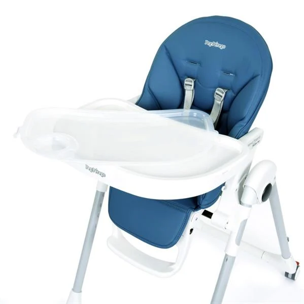 Стільчик для годування Peg-Perego Prima Pappa Follow Me 75,5х55,5х104,5 см блакитний