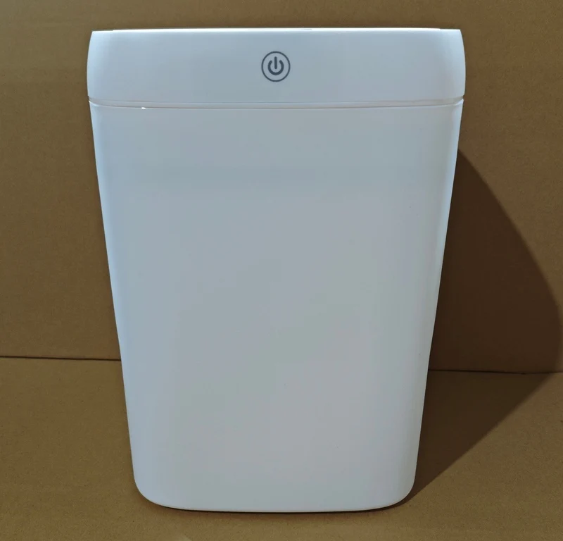 Відро для сміття сенсорне Mixxus Wave-TC0314 14 л пластик біле прямокутне