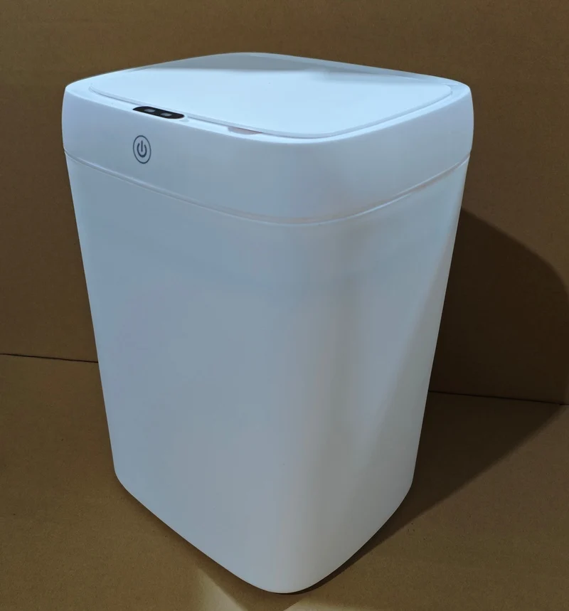 Відро для сміття сенсорне Mixxus Wave-TC0314 14 л пластик біле прямокутне
