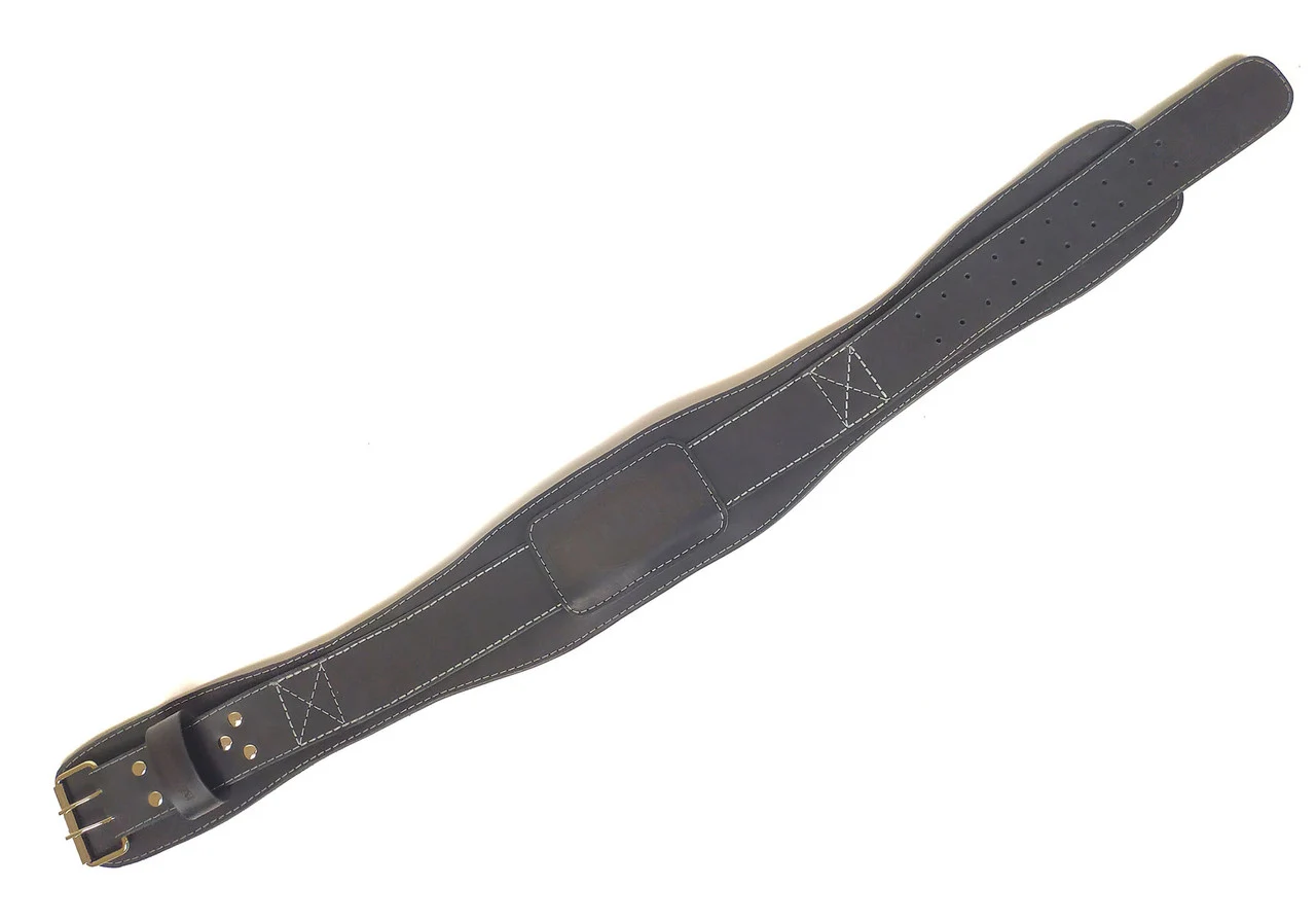 Атлетичний пояс EasyFit Training Belt 3XL шкіра чорний