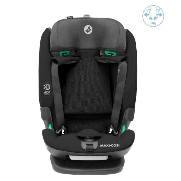 Автокрісло Maxi-Cosi Titan Pro i-Size 1-2-3 Isofix 9-36 кг чорне