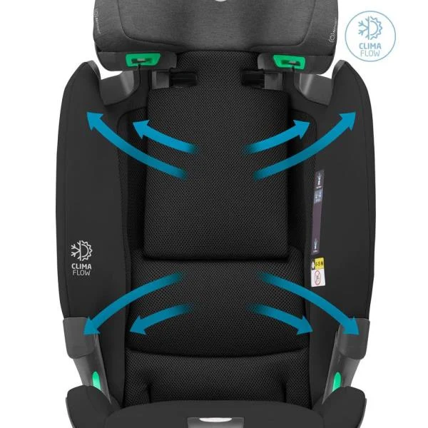 Автокрісло Maxi-Cosi Titan Pro i-Size 1-2-3 Isofix 9-36 кг чорне