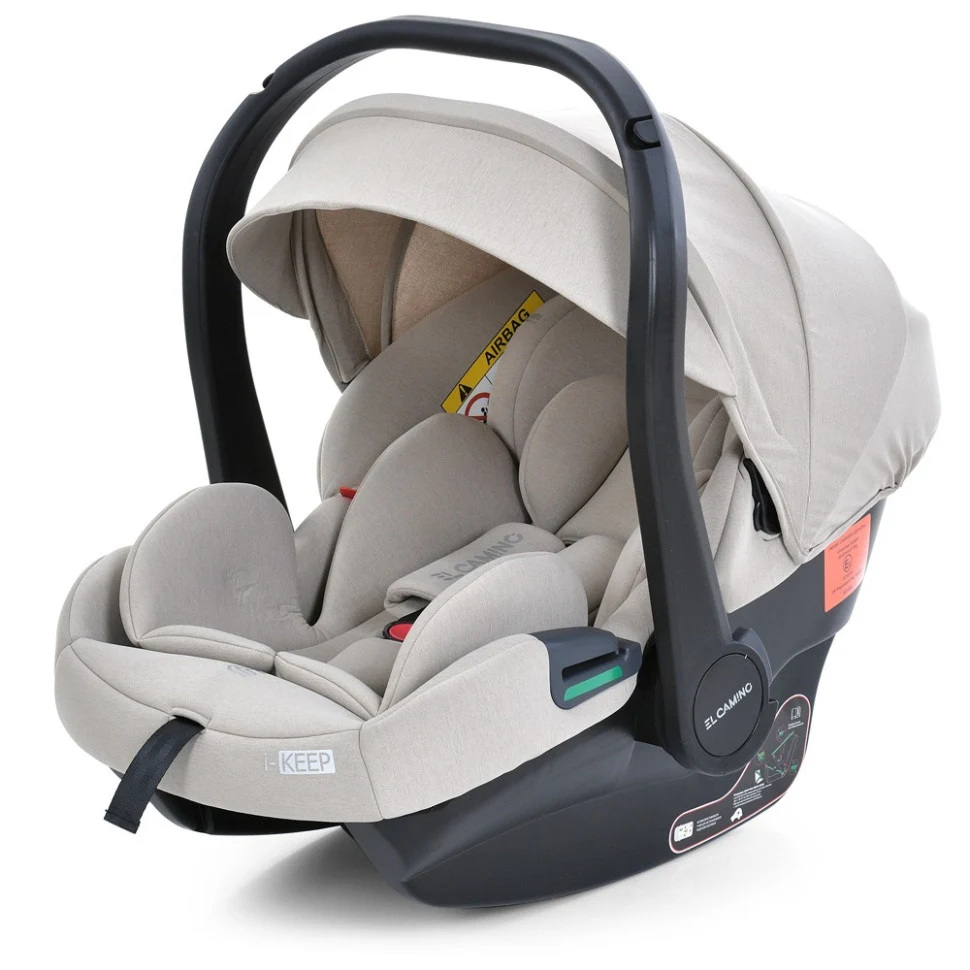 Автокрісло i-KEEP ME 1186 i-SIZE 40-87 см поліестер Бежевий