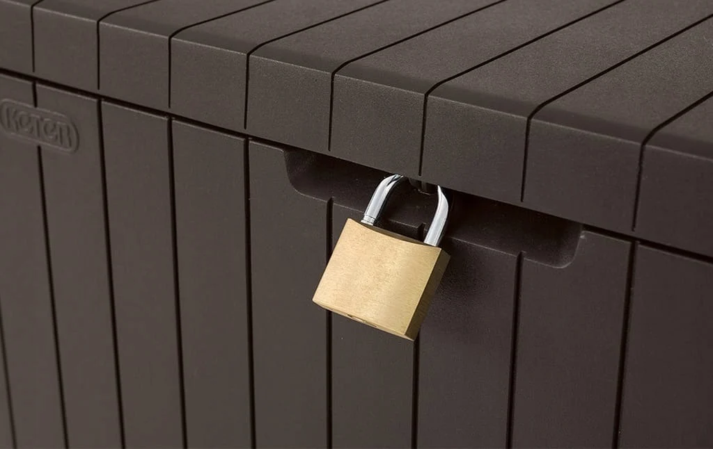 Садовий ящик Keter City Storage Box 113 л поліпропілен 57,8х44х55 см коричневий