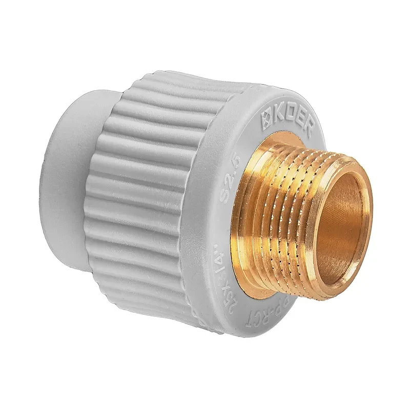 Муфта нарізна Koer K0097.PRO.WN 25х3/4М ППР для водопроводу