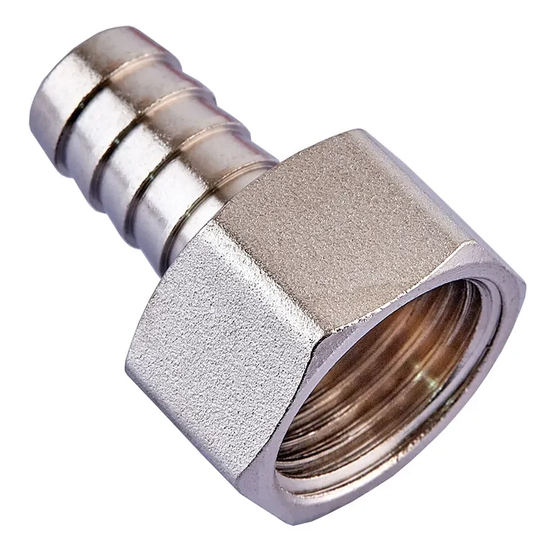 Штуцер для шланга Koer KF.U06F-12 1/2"x12mm латунь