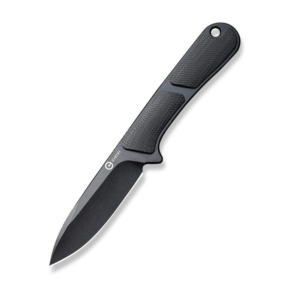 Ніж фіксований Civivi Mini Elementum 5,7 см Nitro-V чорний G10