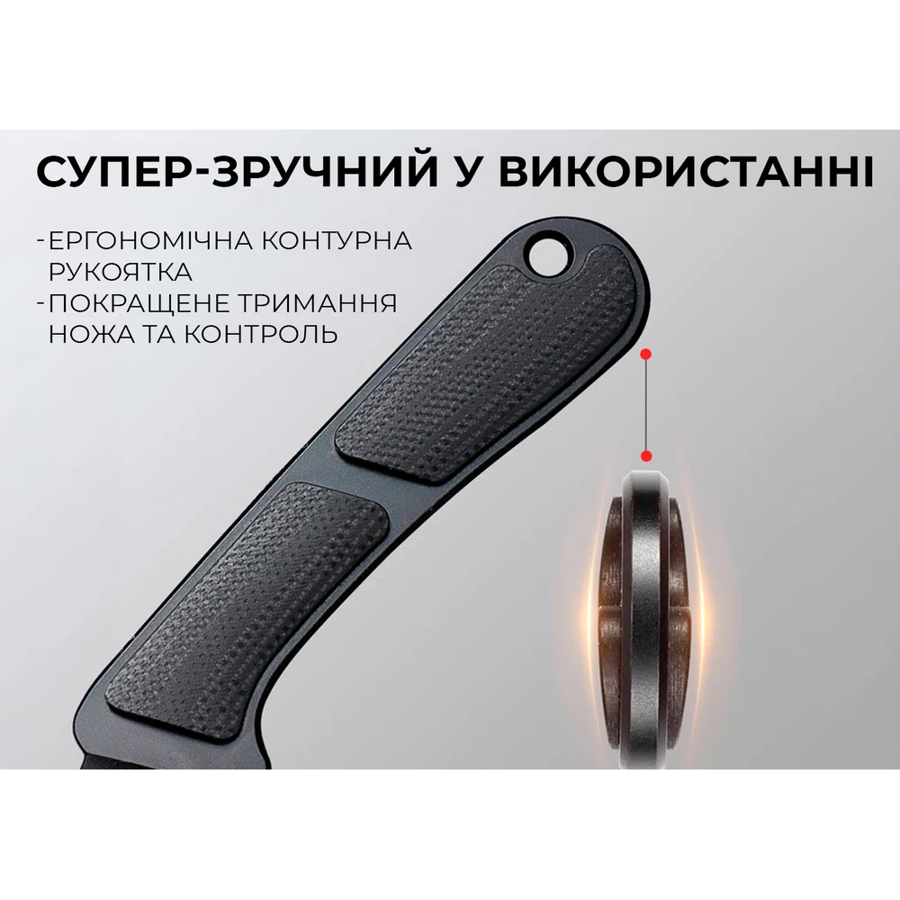 Ніж фіксований Civivi Mini Elementum 5,7 см Nitro-V чорний G10