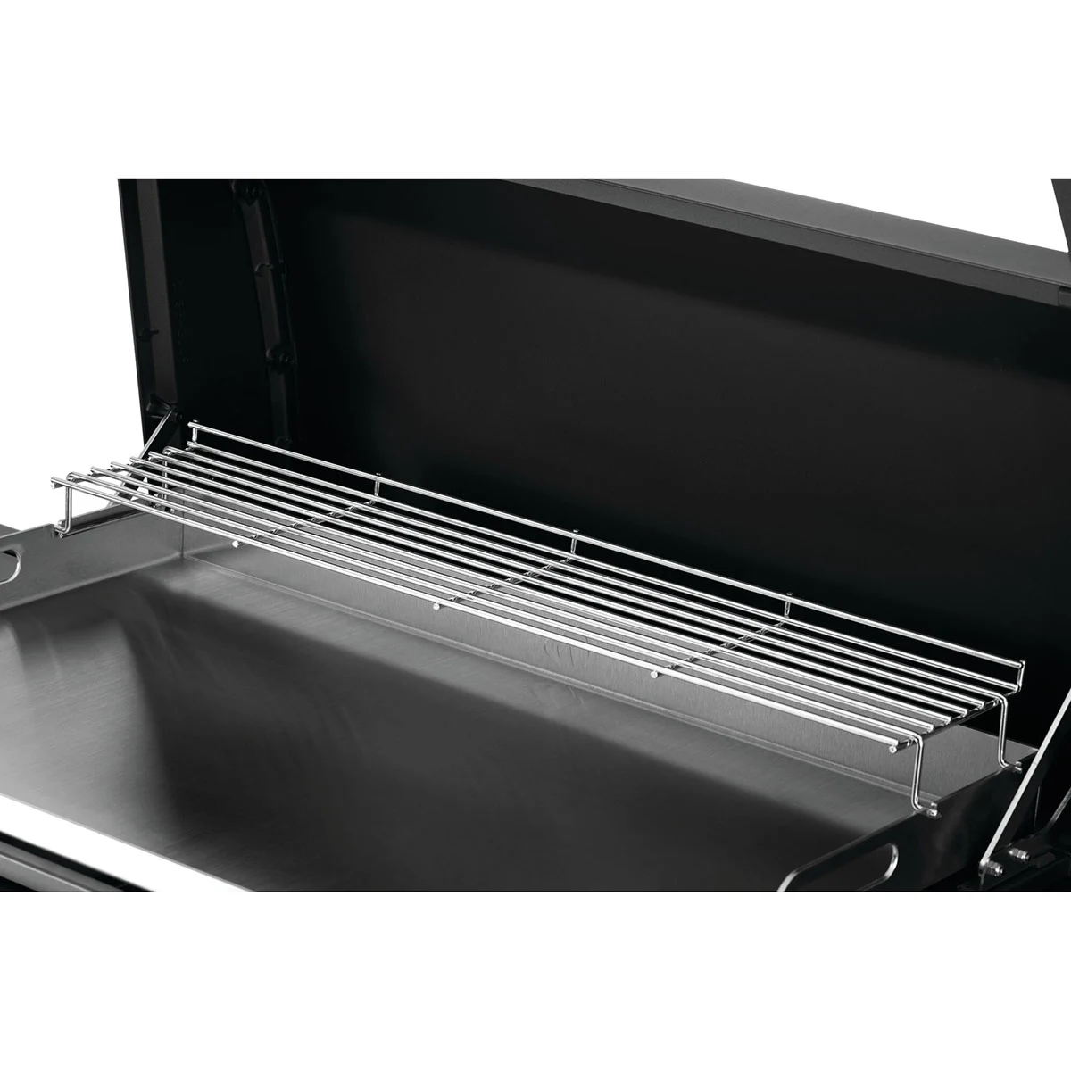 Газовий гриль-планча Napoleon Rogue Pro 30 155х64х107 см Нержавіюча сталь чорний мат