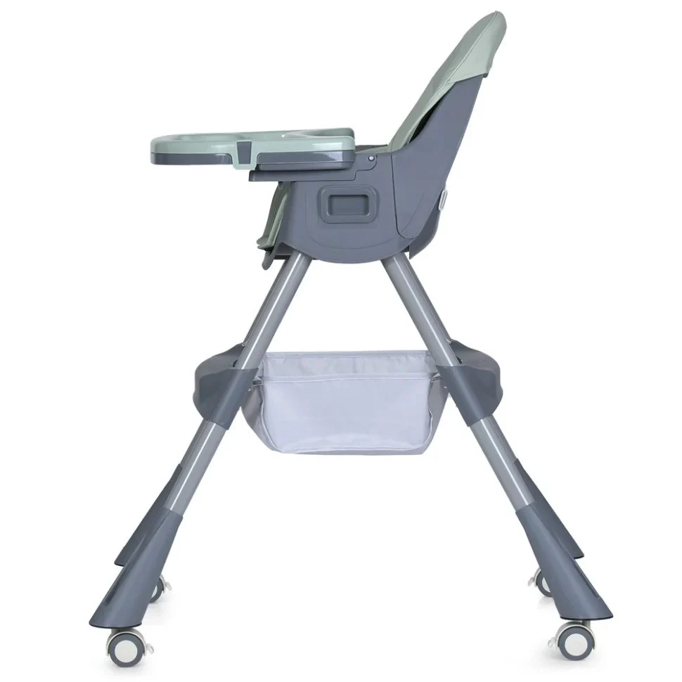 Стільчик для годування M 5722 20 кг 5-ти точковий екокожа 75х60х94 см Mint