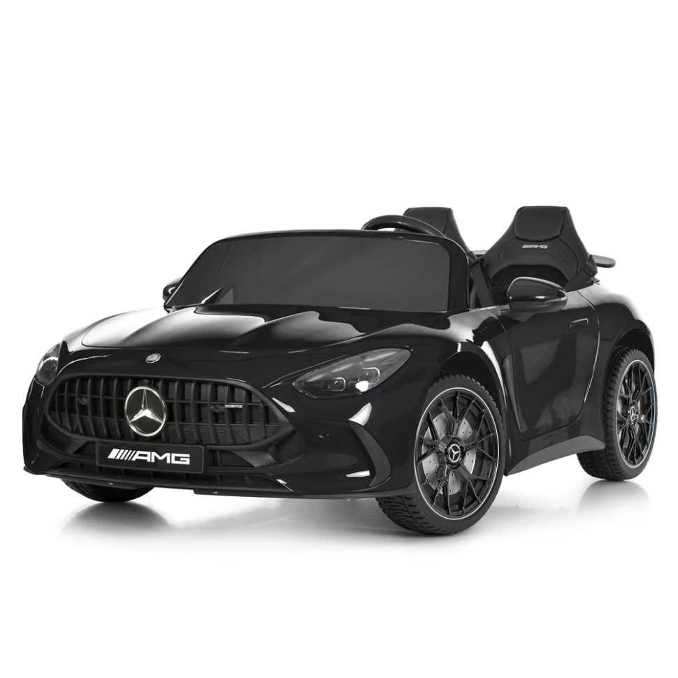 Дитячий електромобіль Bambi M 6313EBLRS-2 2 місця 151х86х63 см пластик чорний