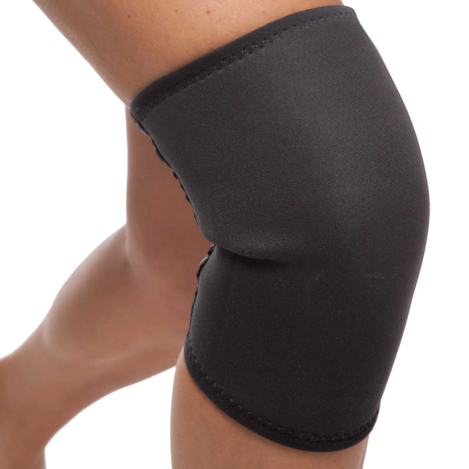 Бандаж на коліно EasyFit Bandage підтримуючий неопрен універсальний чорний 28,5x18x15 см
