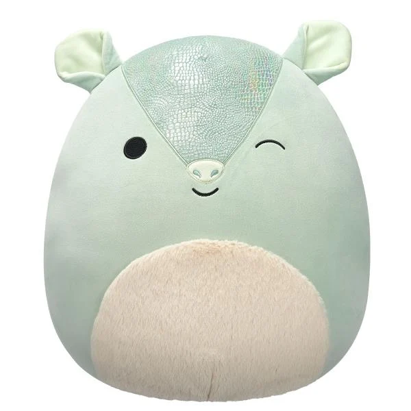 М'яка іграшка Squishmallows Броненосець Арілла 40 см Плюш Різнобарвний