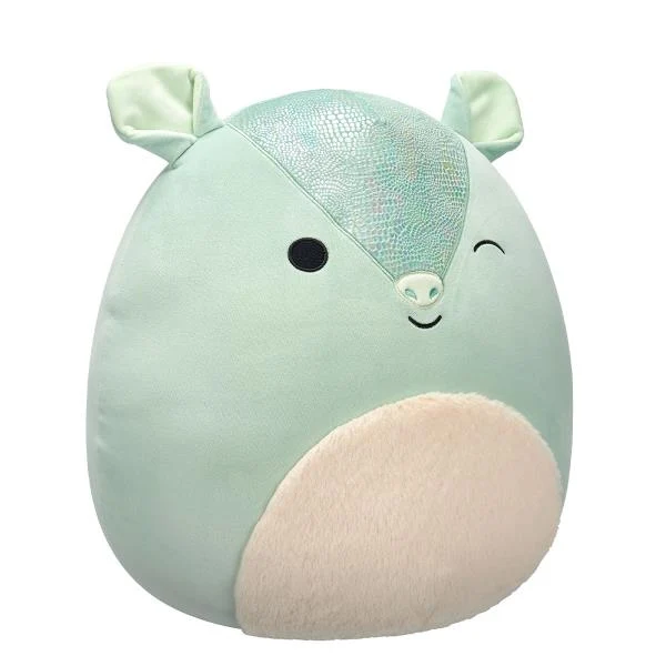 М'яка іграшка Squishmallows Броненосець Арілла 40 см Плюш Різнобарвний